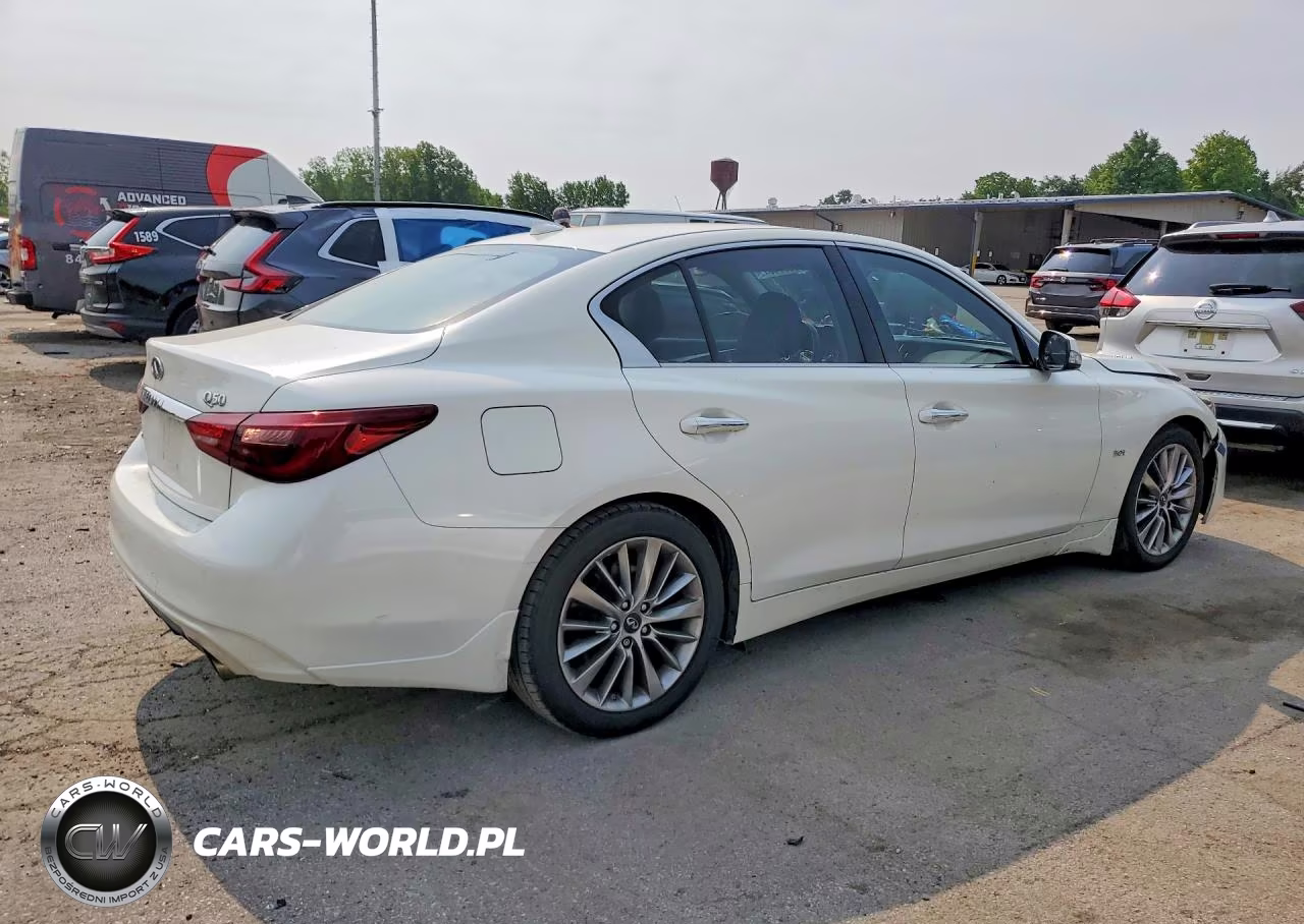 2018 Infiniti Q50 3.0T Luxe VIN:JN1EV7AR0JM611074 - 3