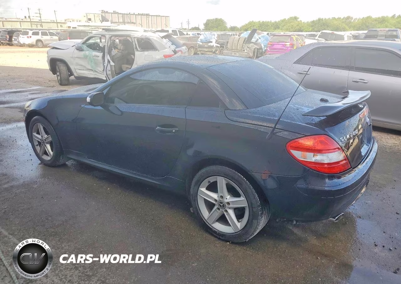 2007 Mercedes-Benz Slk 280 VIN:WDBWK54F07F134240 - 2