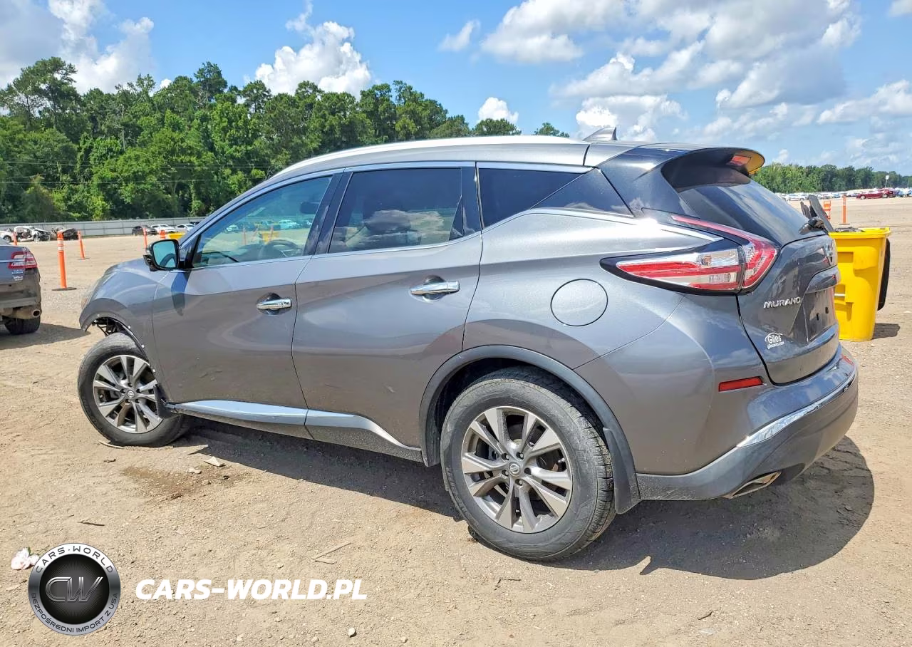 2018 Nissan Murano Sl VIN:5N1AZ2MG6JN107843 - 2