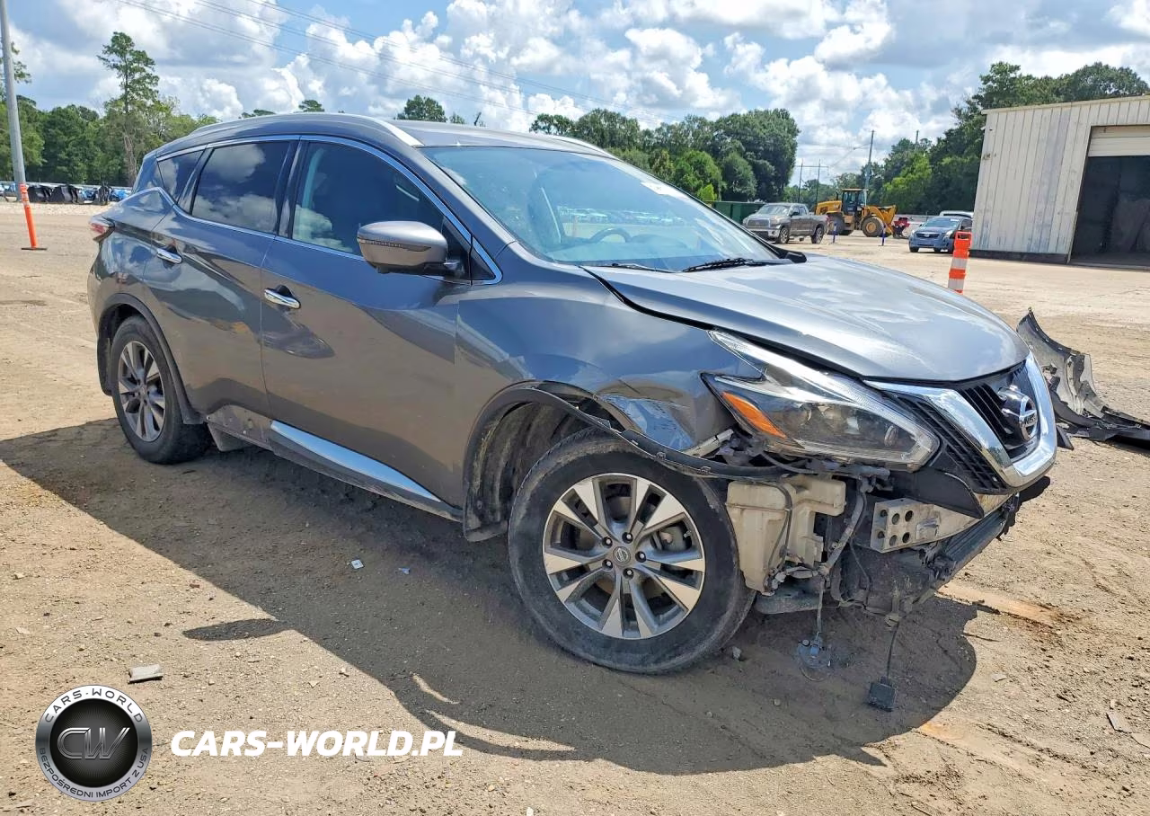 2018 Nissan Murano Sl VIN:5N1AZ2MG6JN107843 - 4