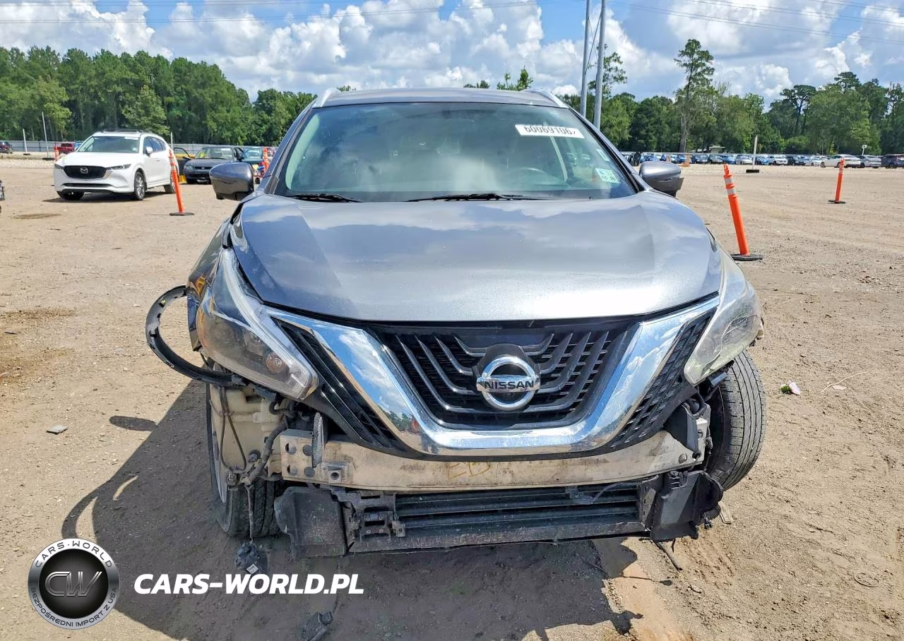 2018 Nissan Murano Sl VIN:5N1AZ2MG6JN107843 - 5