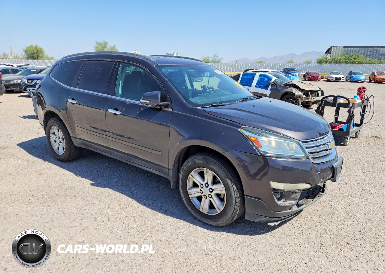 2014 Chevrolet Traverse Lt VIN:1GNKRHKDXEJ377375 - 4