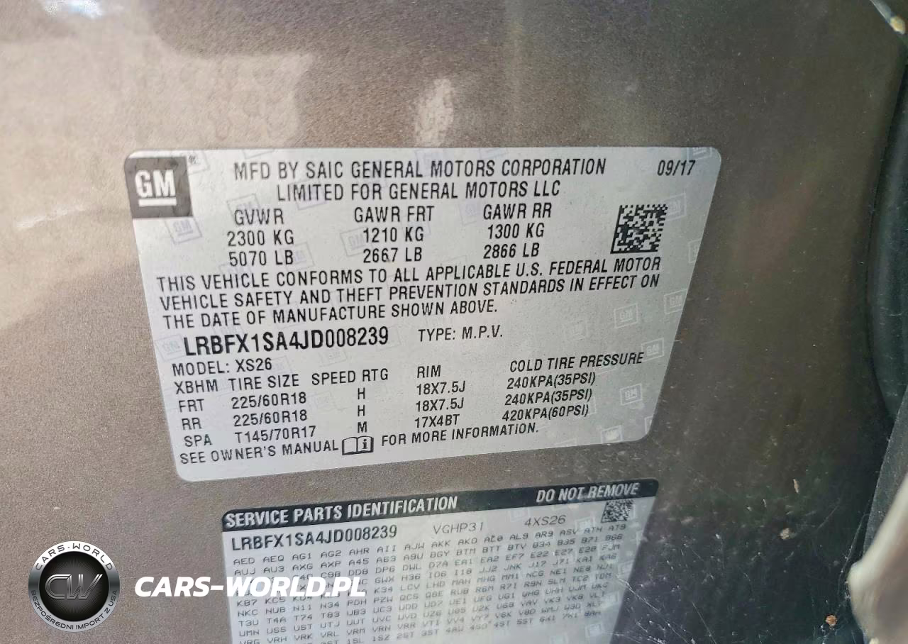 2018 Buick Envision Essence VIN:LRBFX1SA4JD008239 - 13