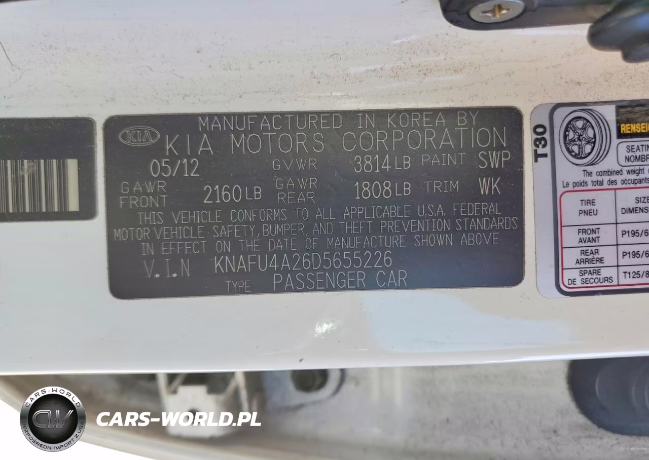 2013 Kia Forte Ex VIN:KNAFU4A26D5655226 - 12