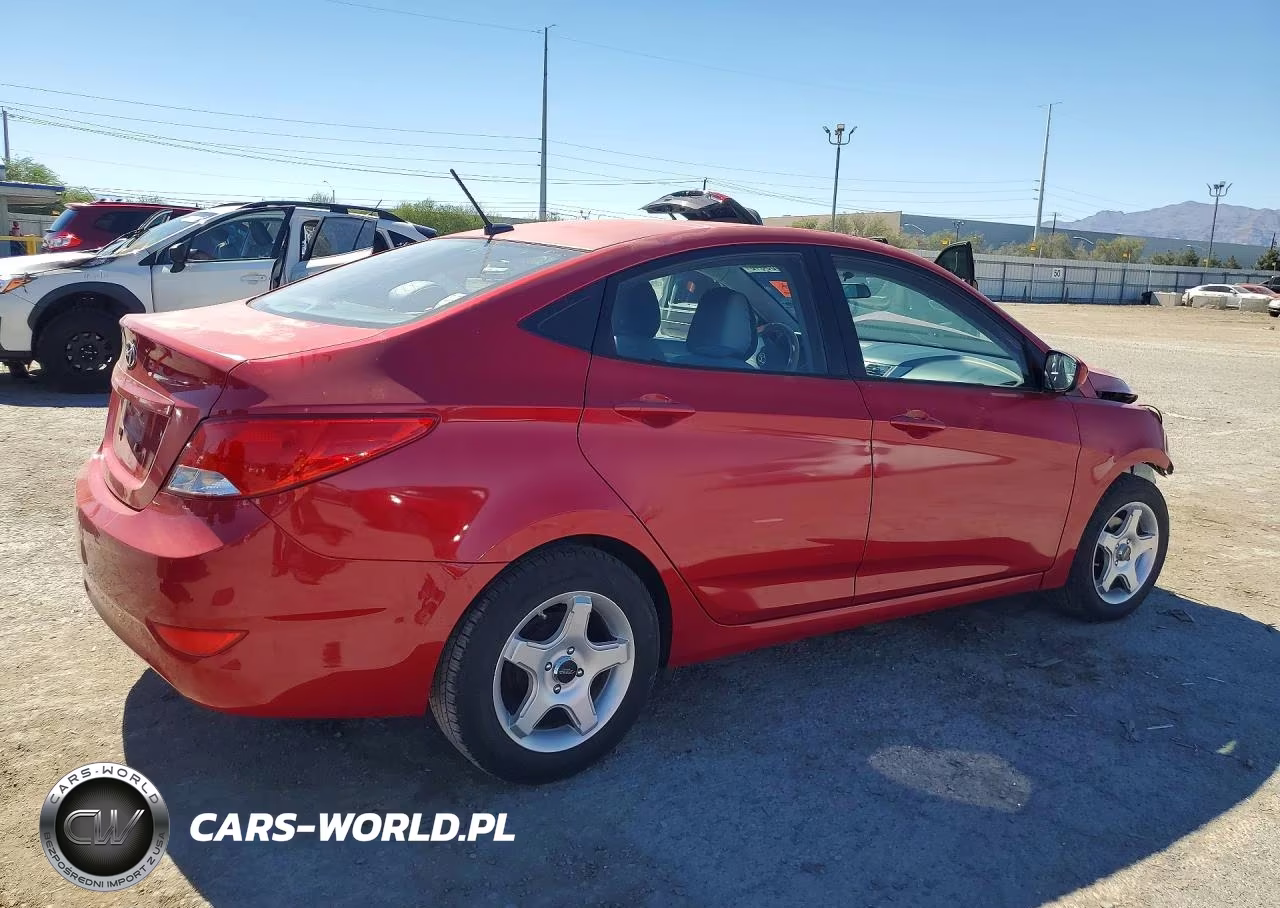 2015 Hyundai Accent Gls VIN:KMHCT4AE8FU886958 - 3