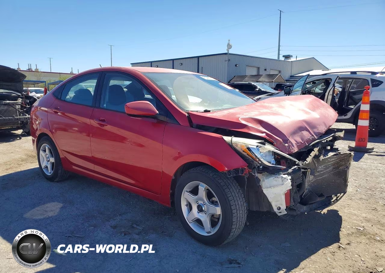 2015 Hyundai Accent Gls VIN:KMHCT4AE8FU886958 - 4