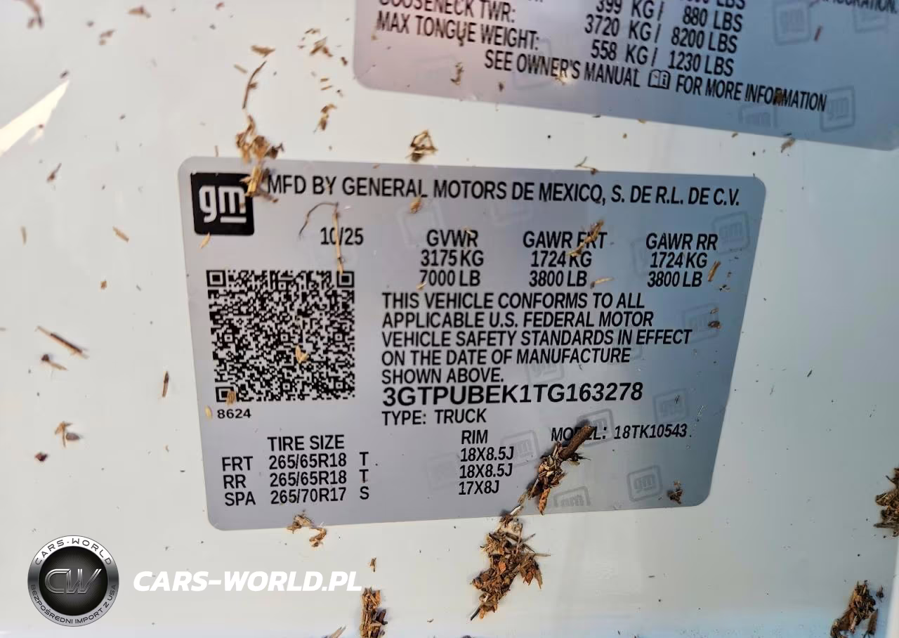 2026 GMC Sierra K1500 Sle VIN:3GTPUBEK1TG163278 - 12