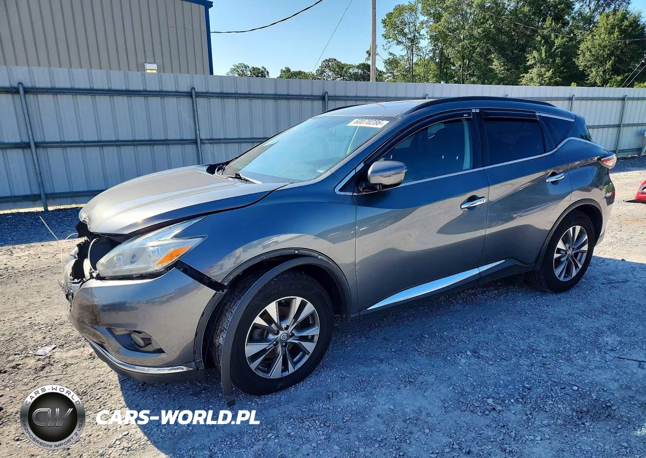 2016 Nissan Murano Sv VIN:5N1AZ2MG2GN113888 - 1