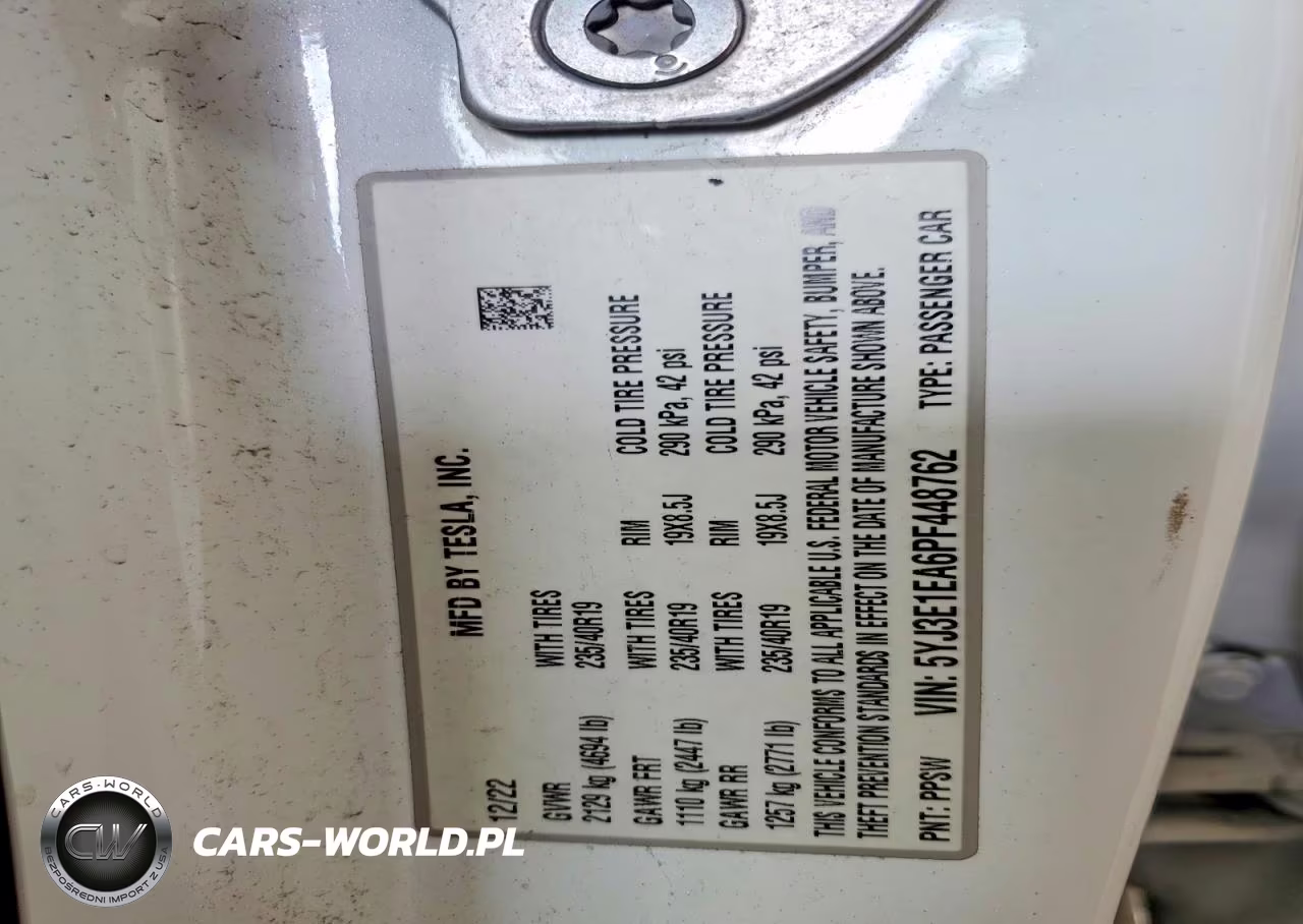 2023 Tesla Model 3 VIN:5YJ3E1EA6PF448762 - 12