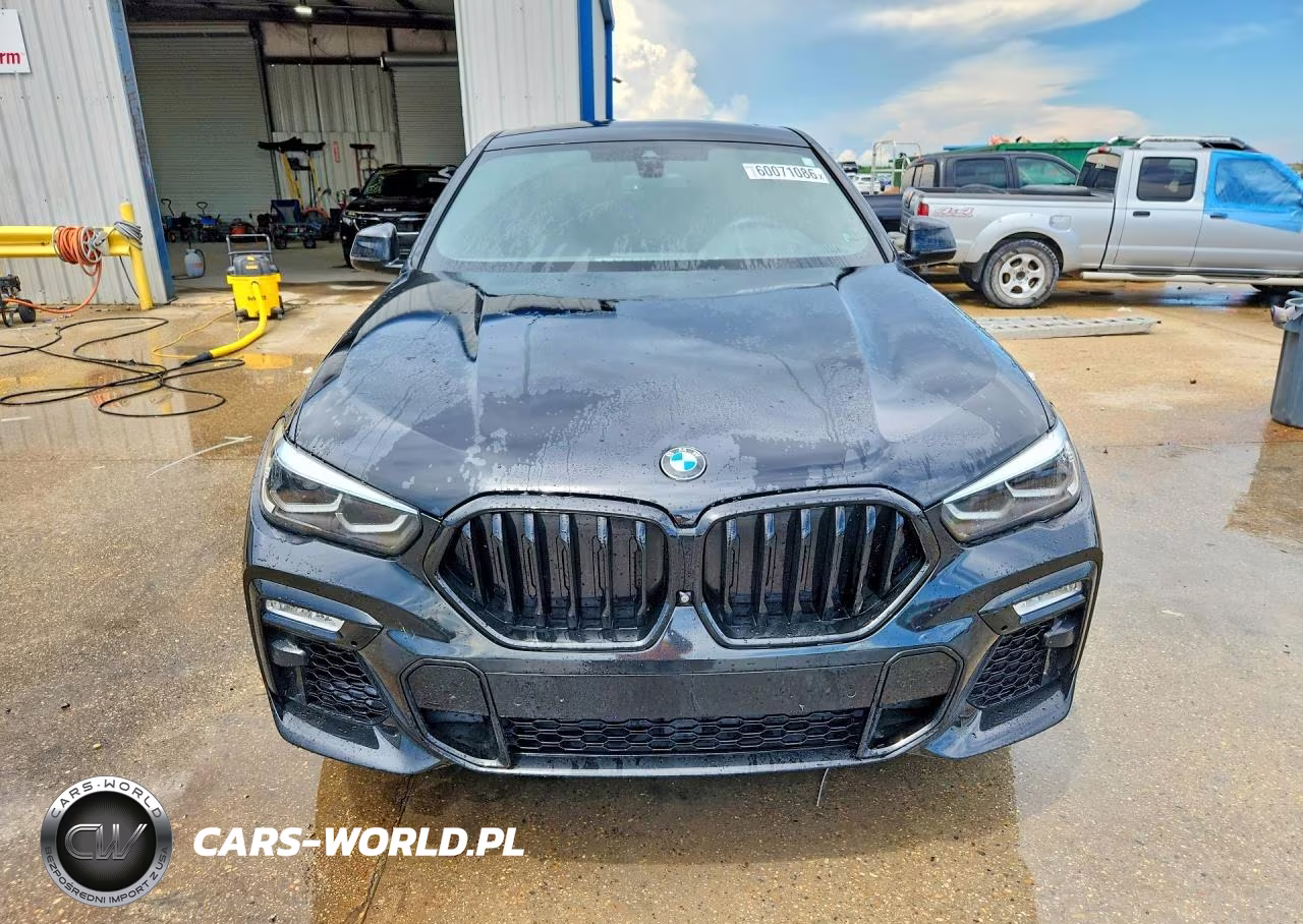 2021 BMW X6 Sdrive 40I VIN:5UXCY4C06M9D94938 - 5