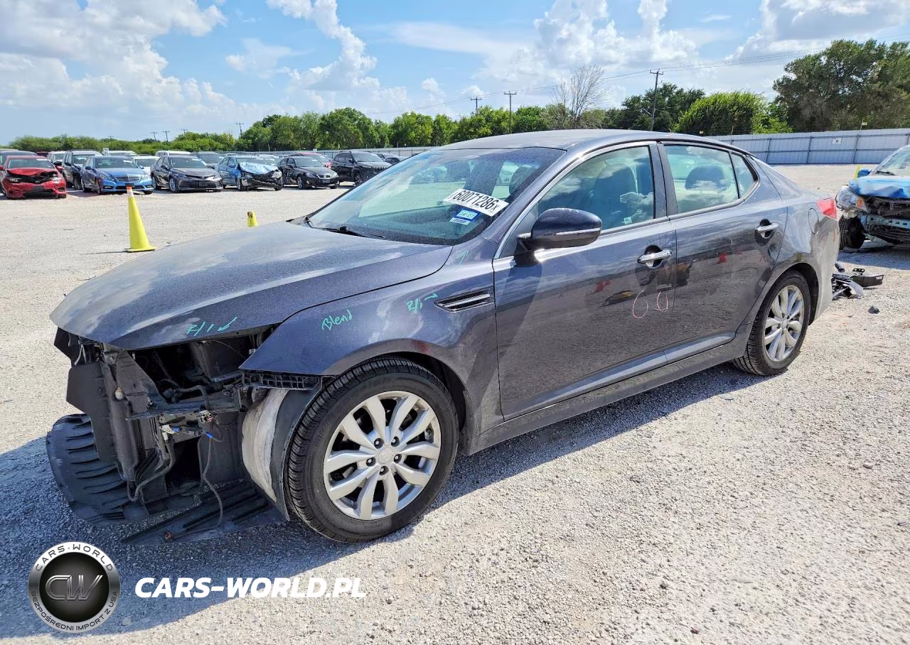 2015 Kia Optima VIN:5XXGN4A76FG438077 - 1