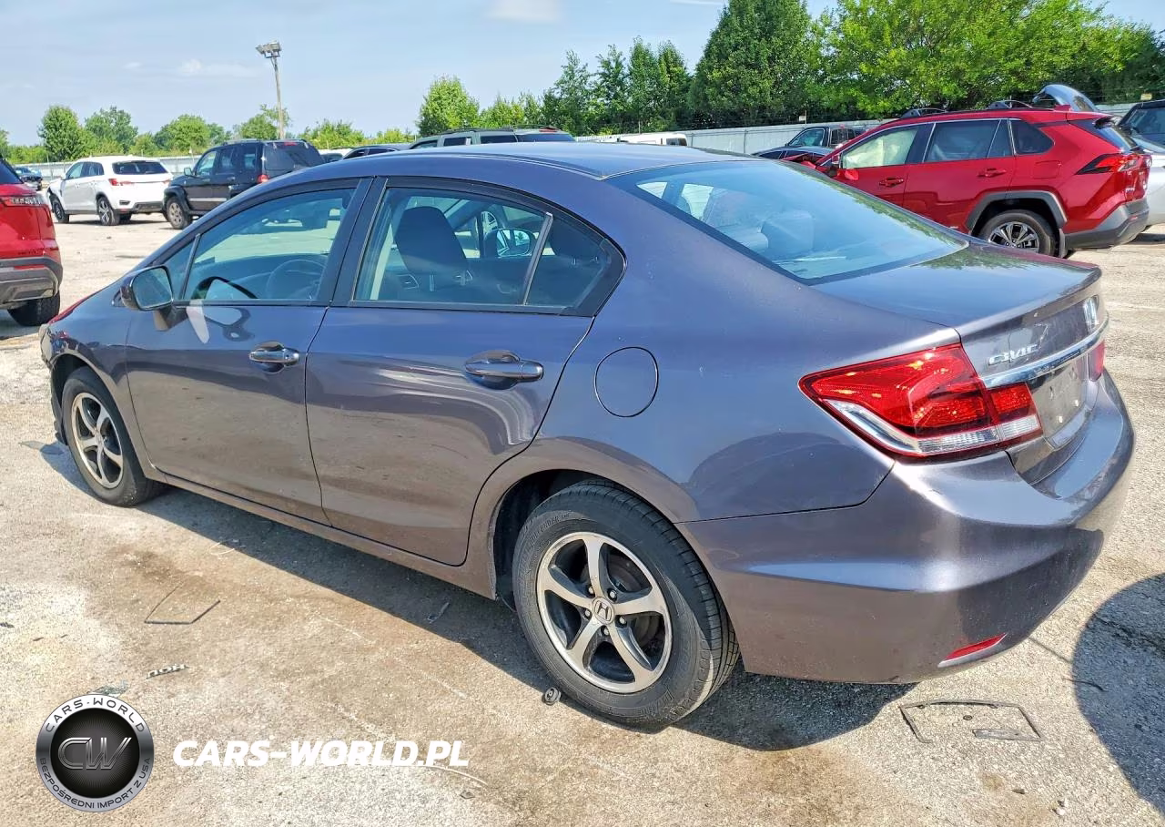 2015 Honda Civic Se VIN:19XFB2F74FE050260 - 2