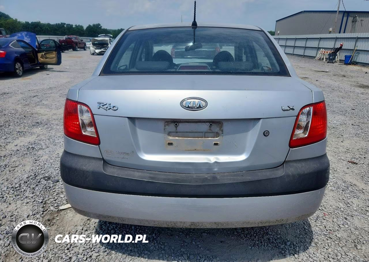 2008 Kia Rio VIN:KNADE123486327698 - 6