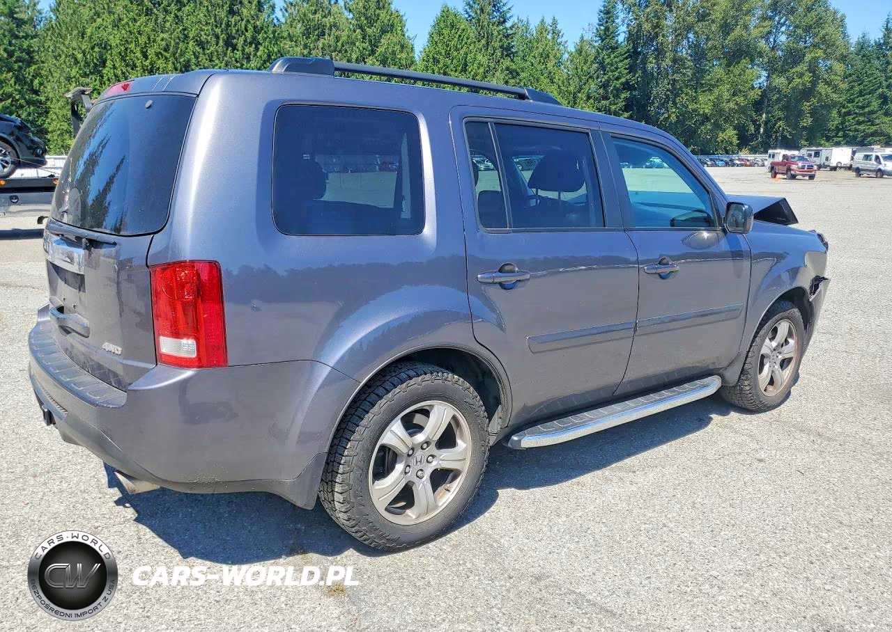 2015 Honda Pilot Exl VIN:5FNYF4H57FB018207 - 3