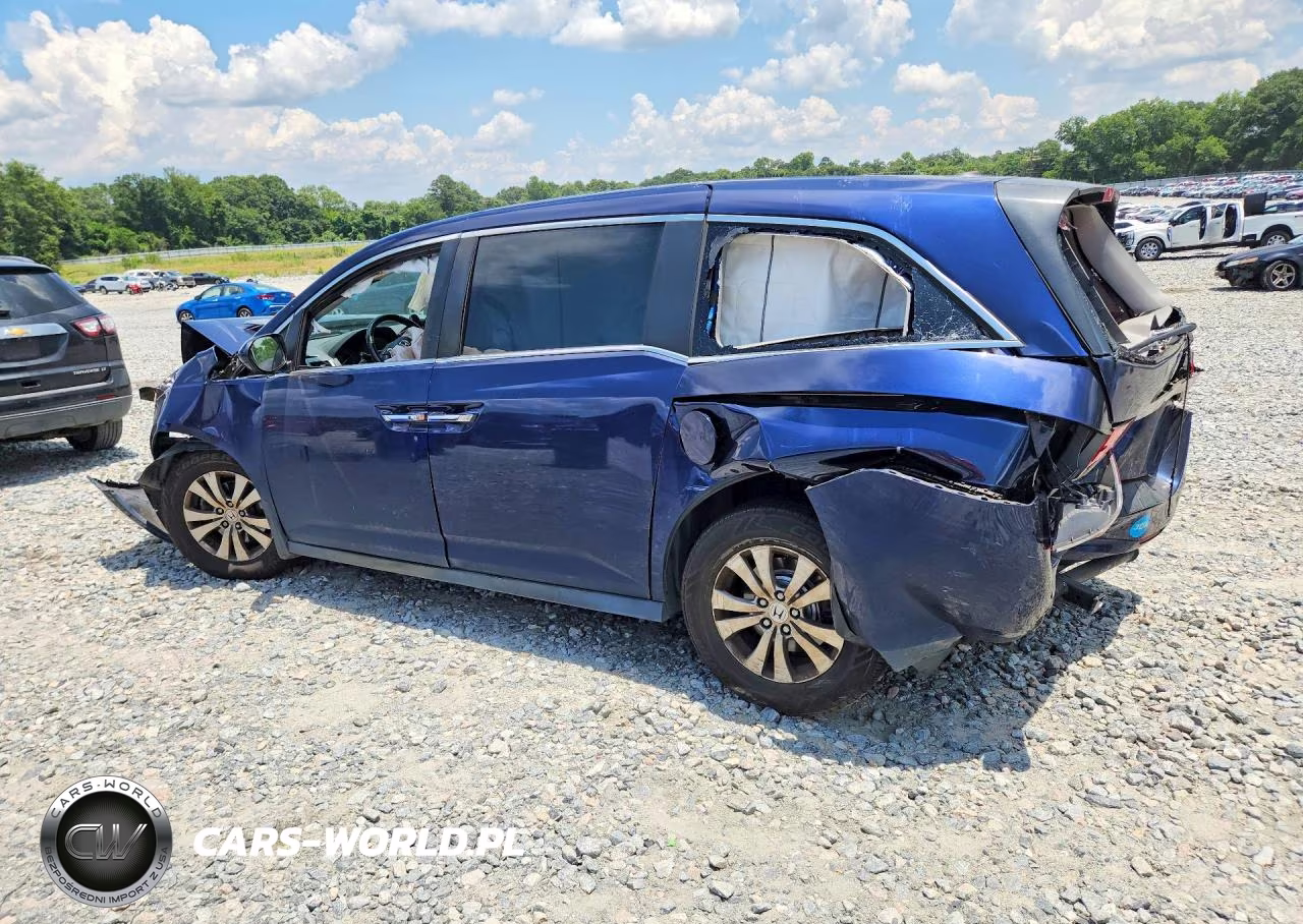 2015 Honda Odyssey Exl VIN:5FNRL5H69FB040821 - 2