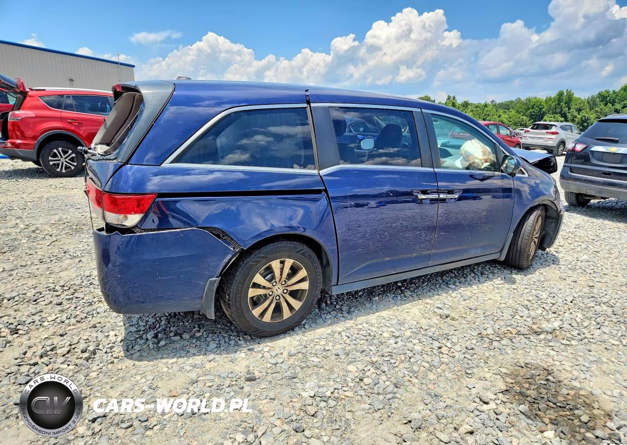 2015 Honda Odyssey Exl VIN:5FNRL5H69FB040821 - 3