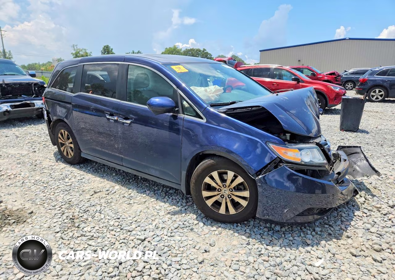 2015 Honda Odyssey Exl VIN:5FNRL5H69FB040821 - 4
