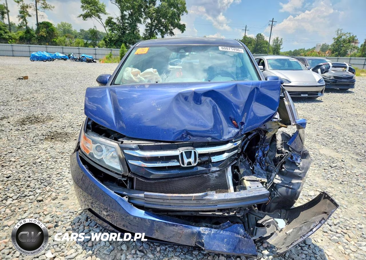 2015 Honda Odyssey Exl VIN:5FNRL5H69FB040821 - 5