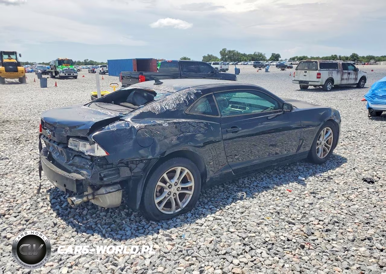2014 Chevrolet Camaro Lt VIN:2G1FB1E30E9172497 - 3