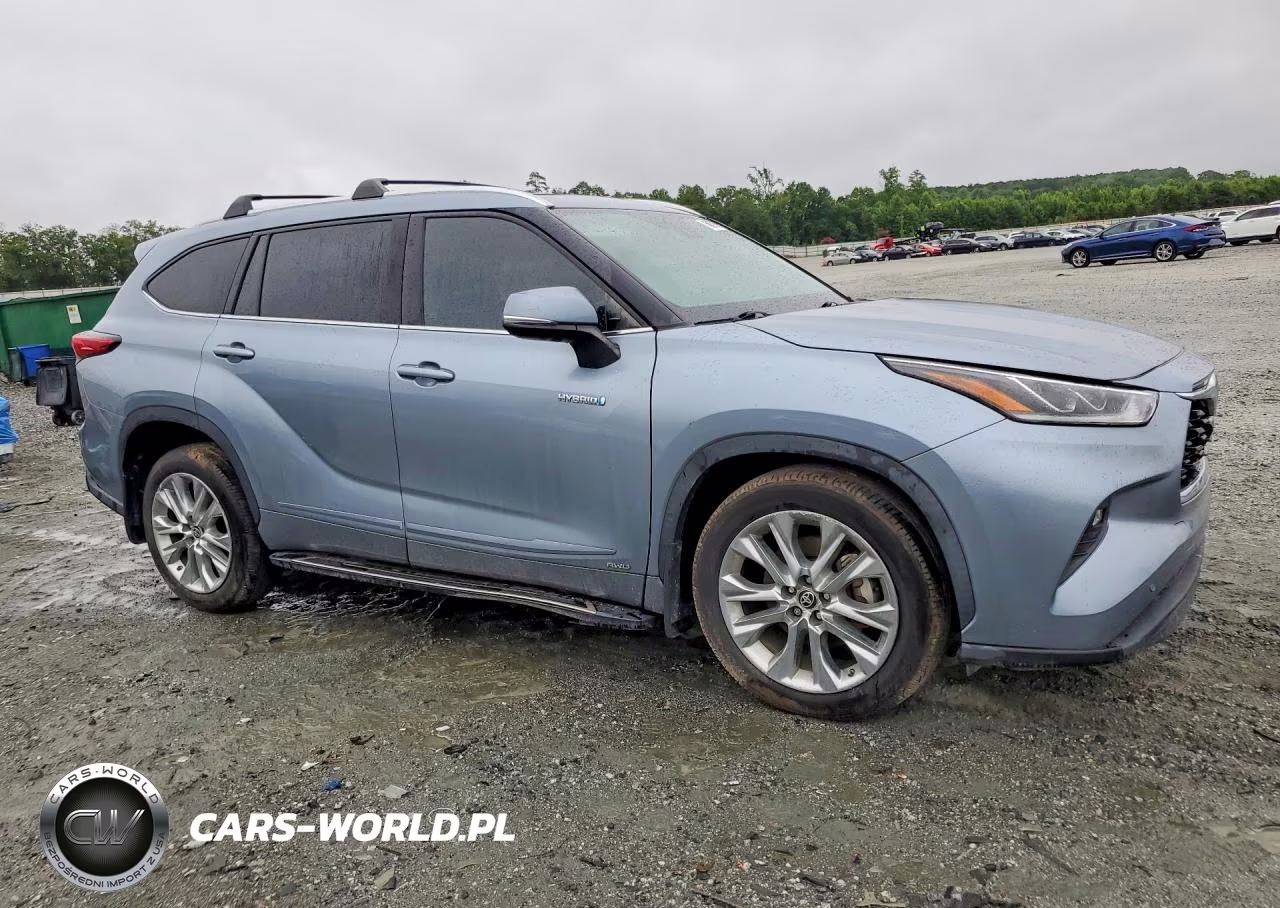 2021 Toyota Highlander Hybrid Limited VIN:5TDXBRCH5MS022092 - 4