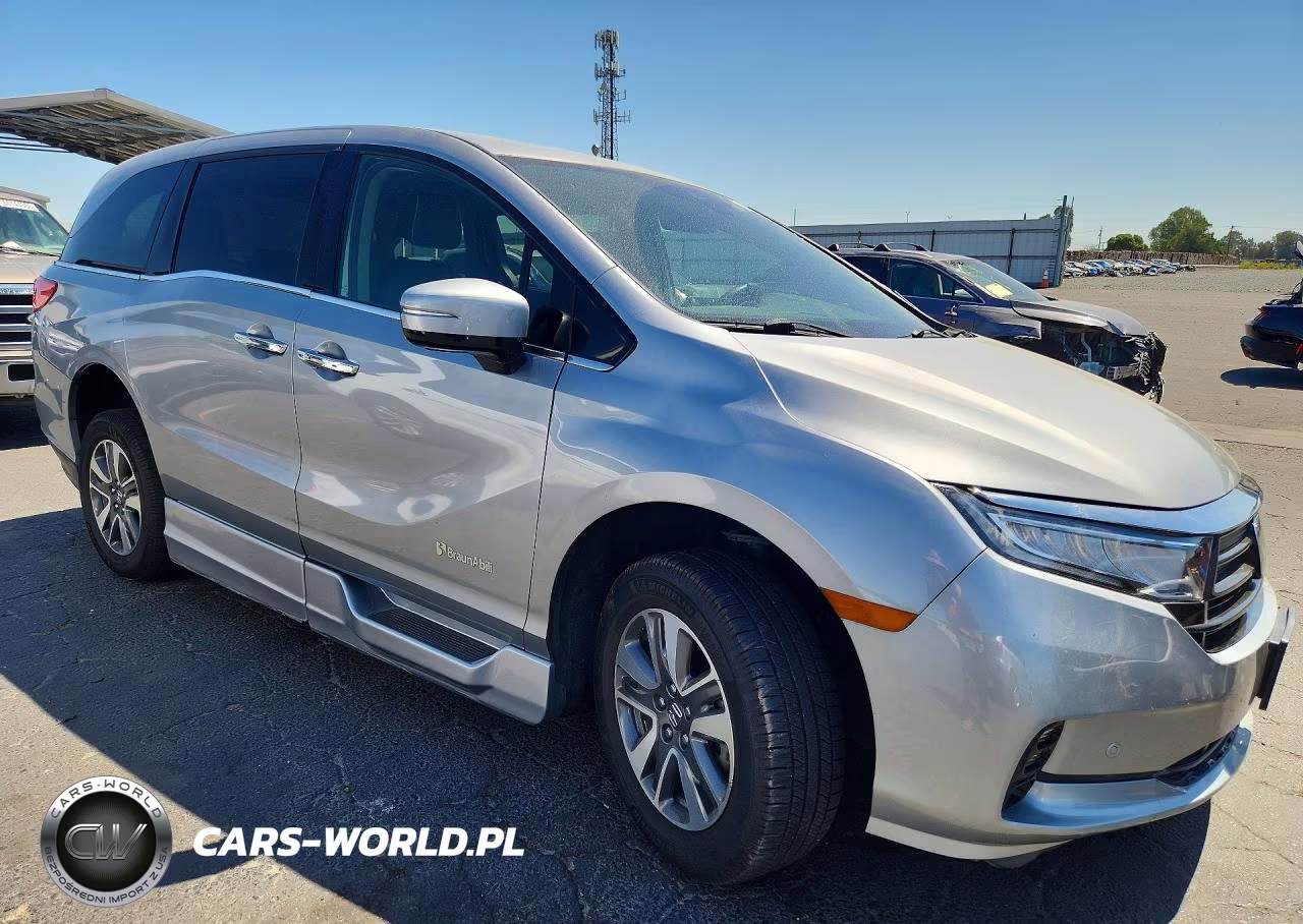 2021 Honda Odyssey Elite VIN:5FNRL6H97MB011797 - 4