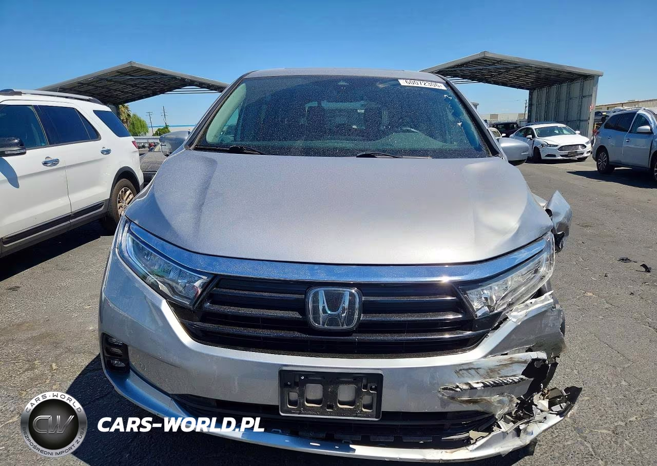 2021 Honda Odyssey Elite VIN:5FNRL6H97MB011797 - 5
