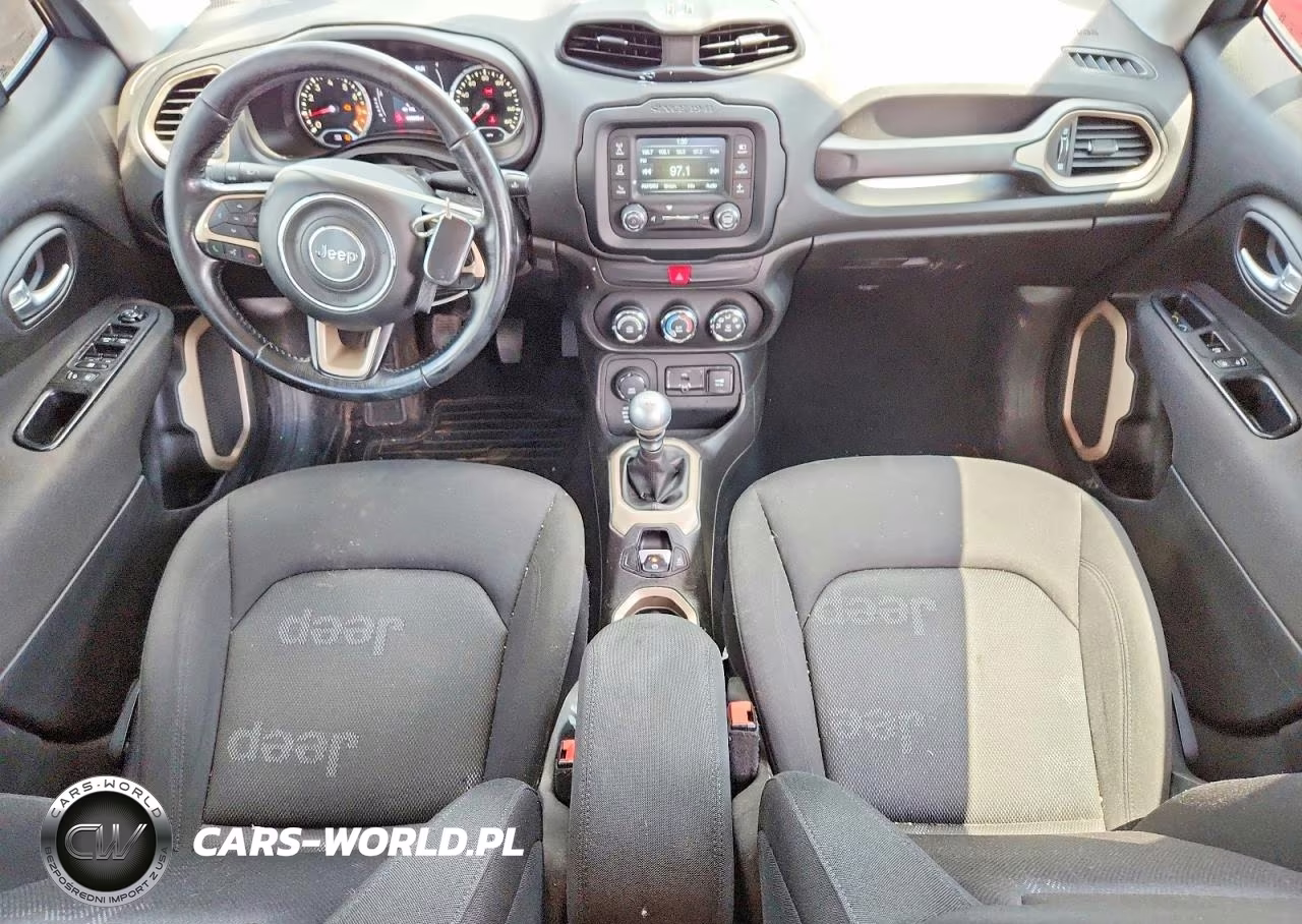 2017 Jeep Renegade Latitude VIN:ZACCJBBH2HPE95882 - 8