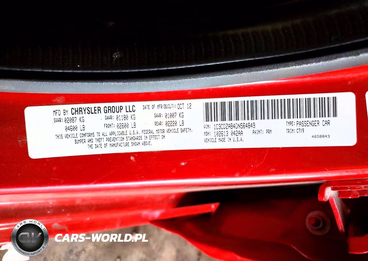 2013 Dodge Avenger Se VIN:1C3CDZAB4DN564849 - 12