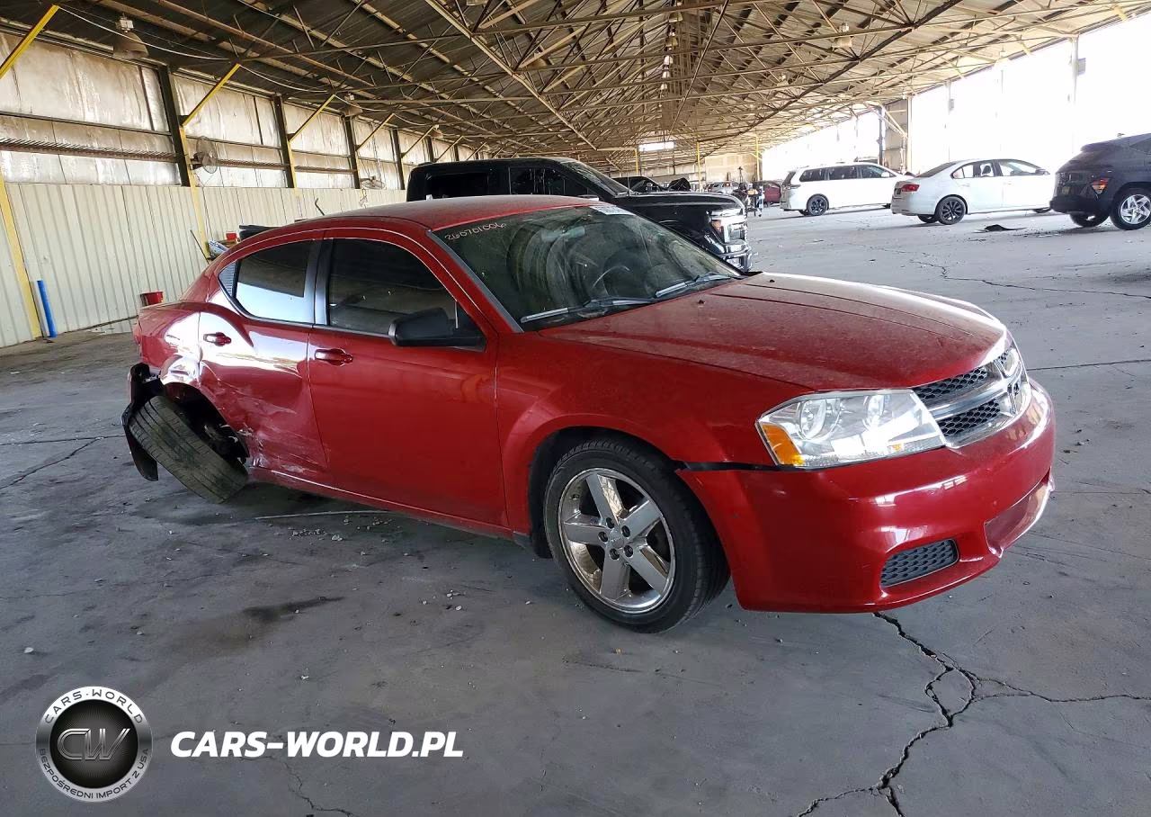 2013 Dodge Avenger Se VIN:1C3CDZAB4DN564849 - 4