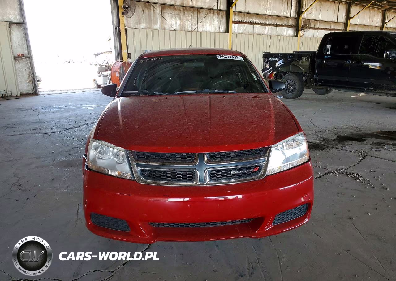 2013 Dodge Avenger Se VIN:1C3CDZAB4DN564849 - 5