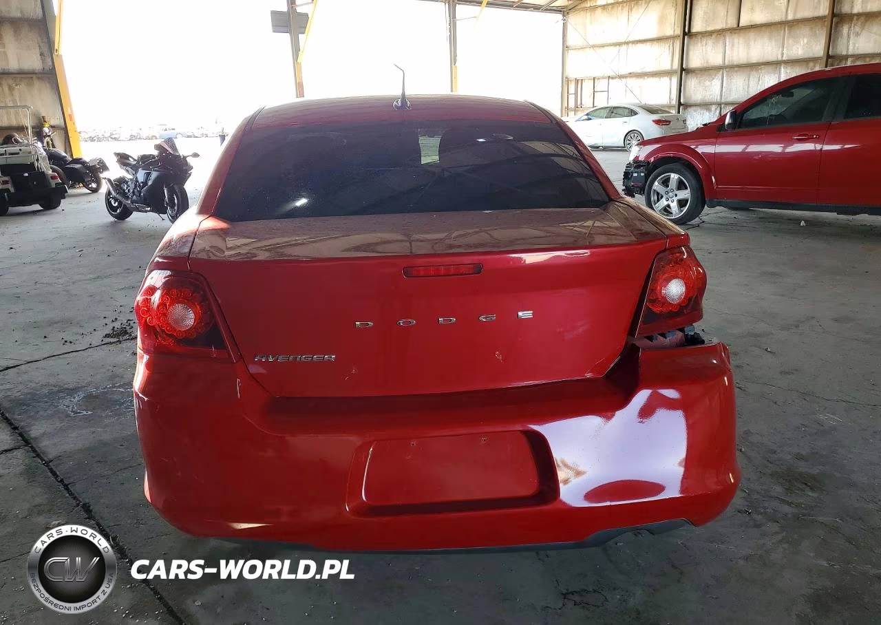 2013 Dodge Avenger Se VIN:1C3CDZAB4DN564849 - 6