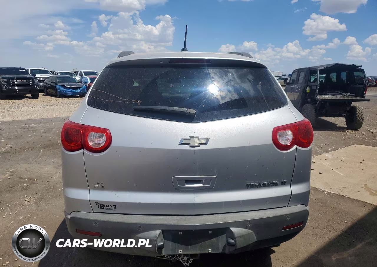 2010 Chevrolet Traverse Lt VIN:1GNLVFED9AS145113 - 6