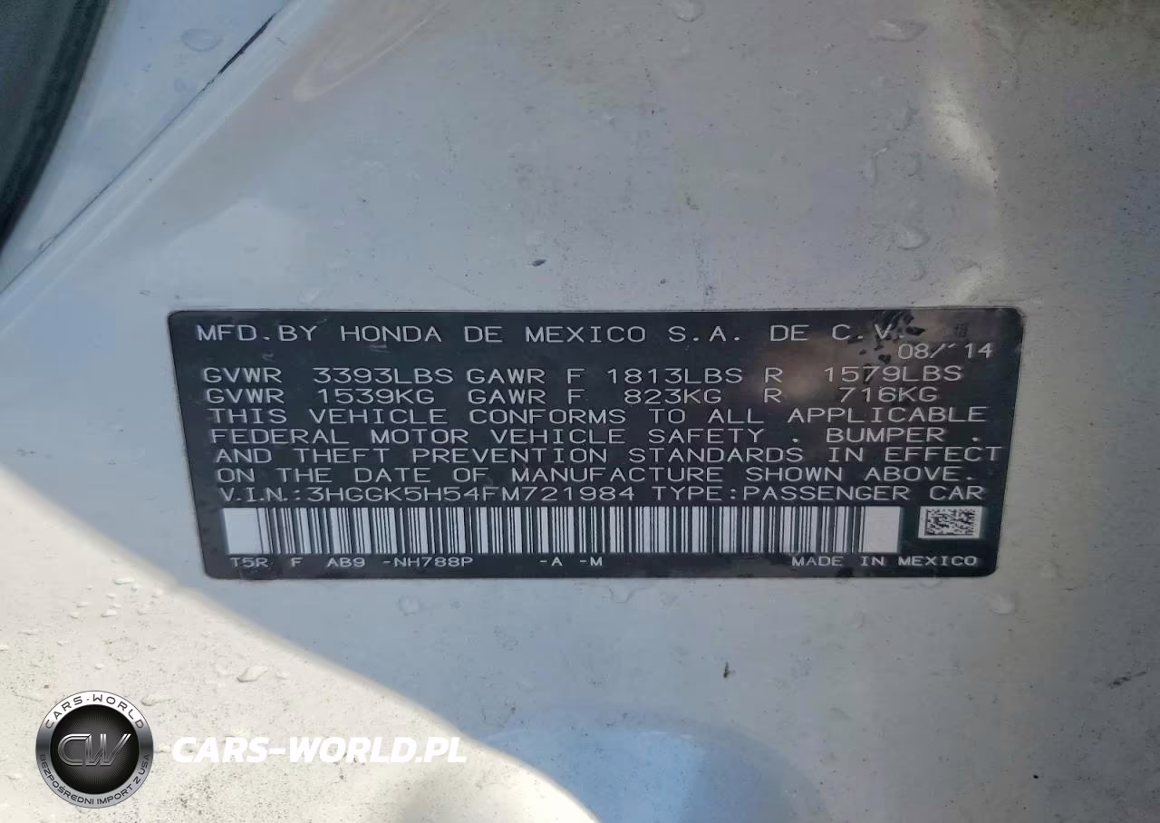 2015 Honda Fit Lx VIN:3HGGK5H54FM721984 - 12