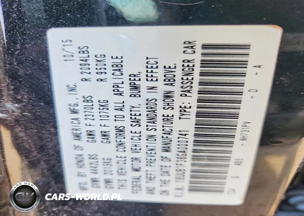 2016 Acura Tlx VIN:19UUB1F36GA000741 - 13