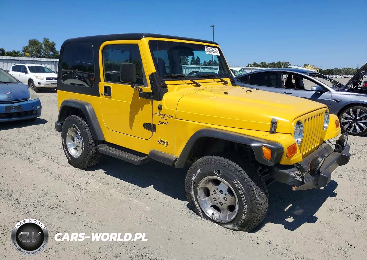 2001 Jeep Wrangler - Tj Sport VIN:1J4FA49S51P315902 - 4