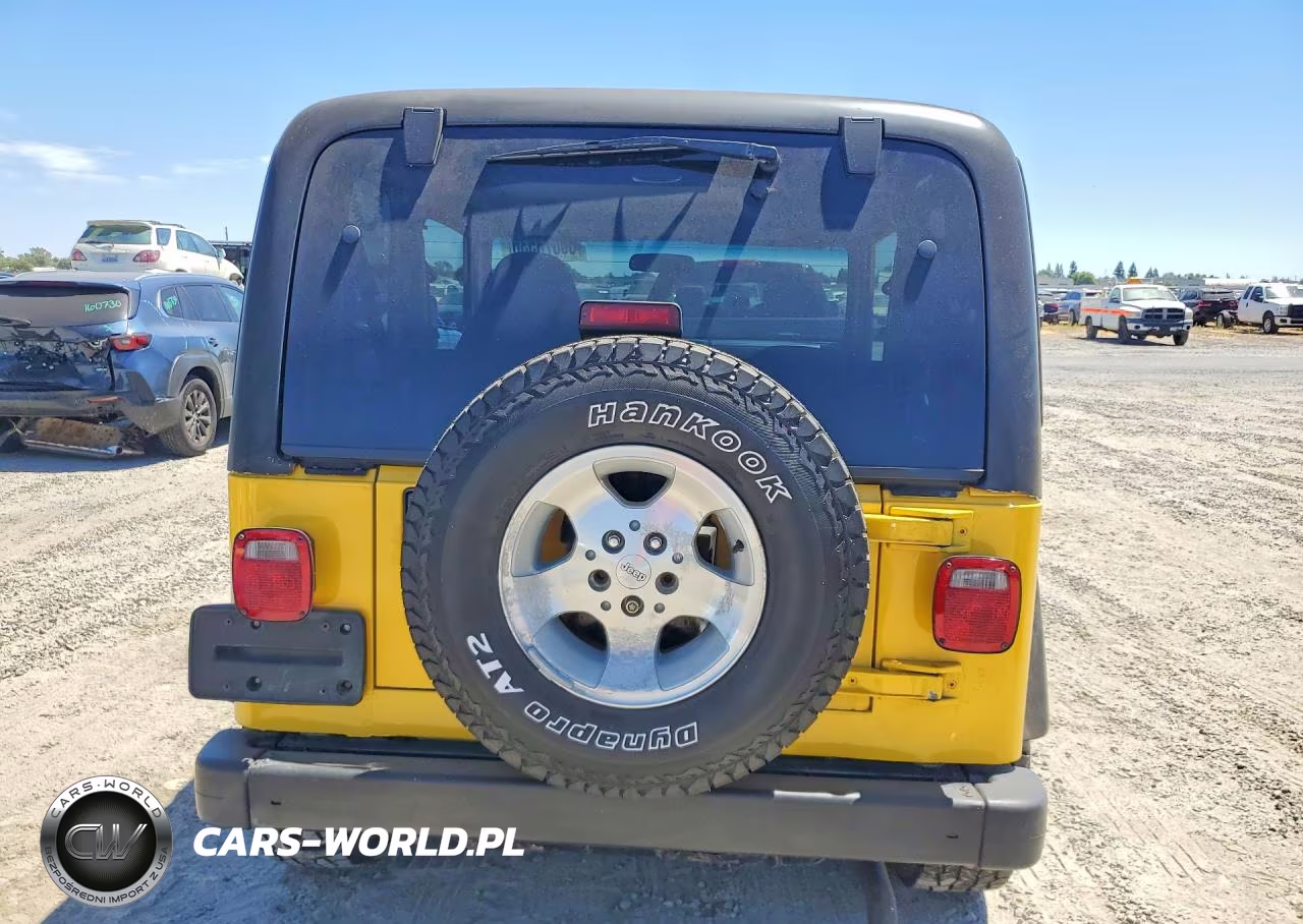 2001 Jeep Wrangler - Tj Sport VIN:1J4FA49S51P315902 - 6