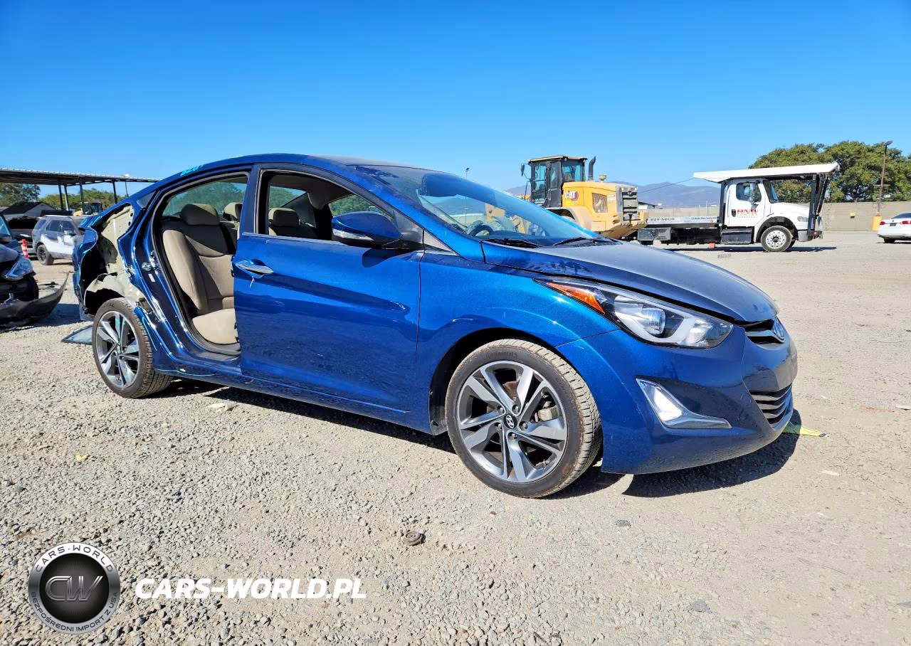 2015 Hyundai Elantra Limited VIN:KMHDH4AEXFU425198 - 4