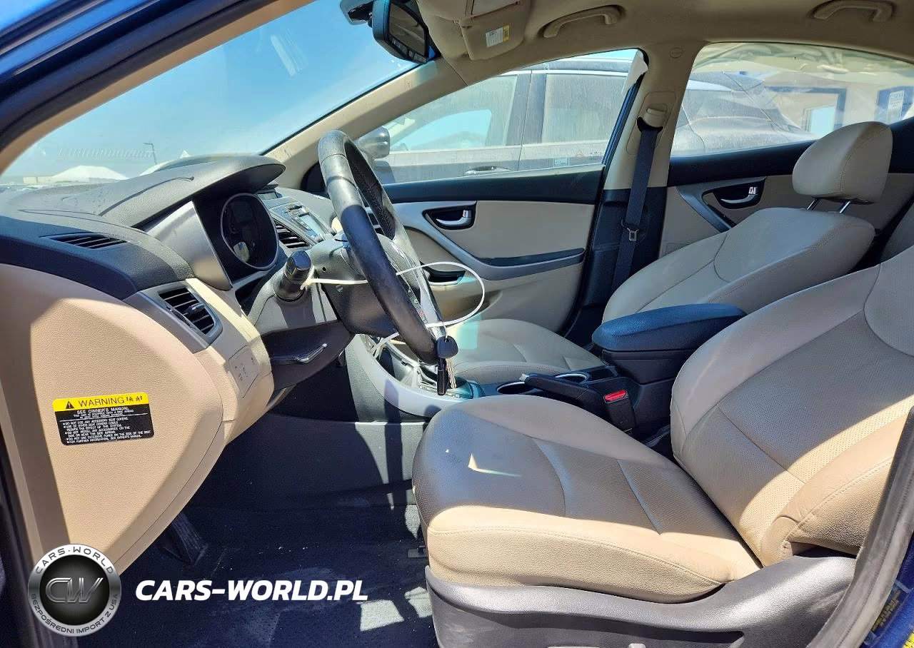 2015 Hyundai Elantra Limited VIN:KMHDH4AEXFU425198 - 7