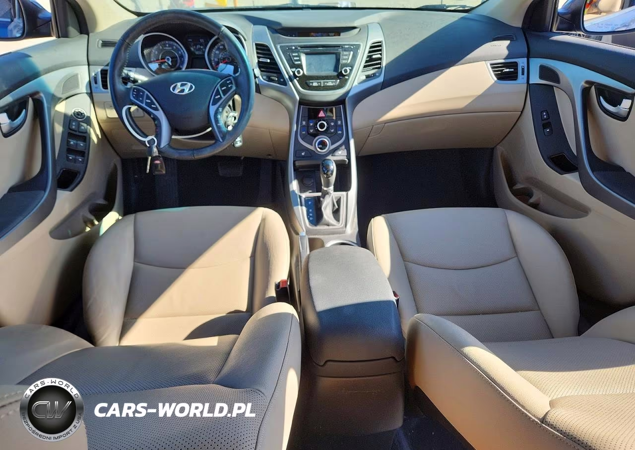 2015 Hyundai Elantra Limited VIN:KMHDH4AEXFU425198 - 8