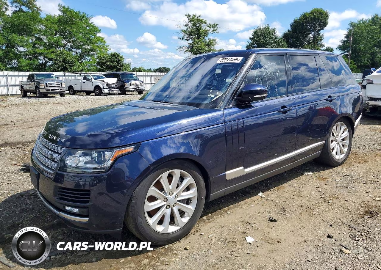 2016 Land Rover Range Rover Hse – zdjęcie 1 z 13