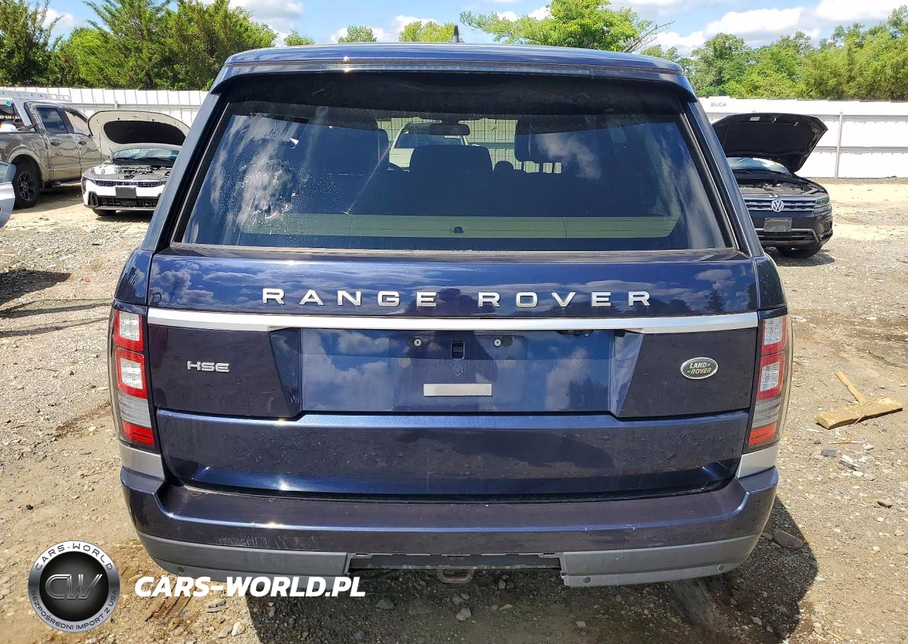 2016 Land Rover Range Rover Hse VIN:SALGS2VF6GA269649 - 6