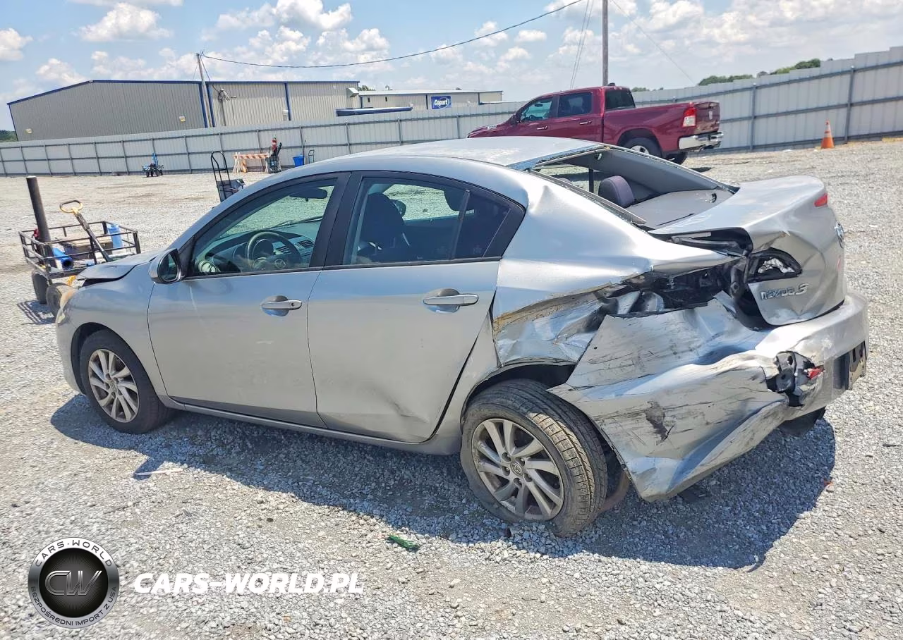 2012 Mazda 3 I VIN:JM1BL1V73C1589524 - 2