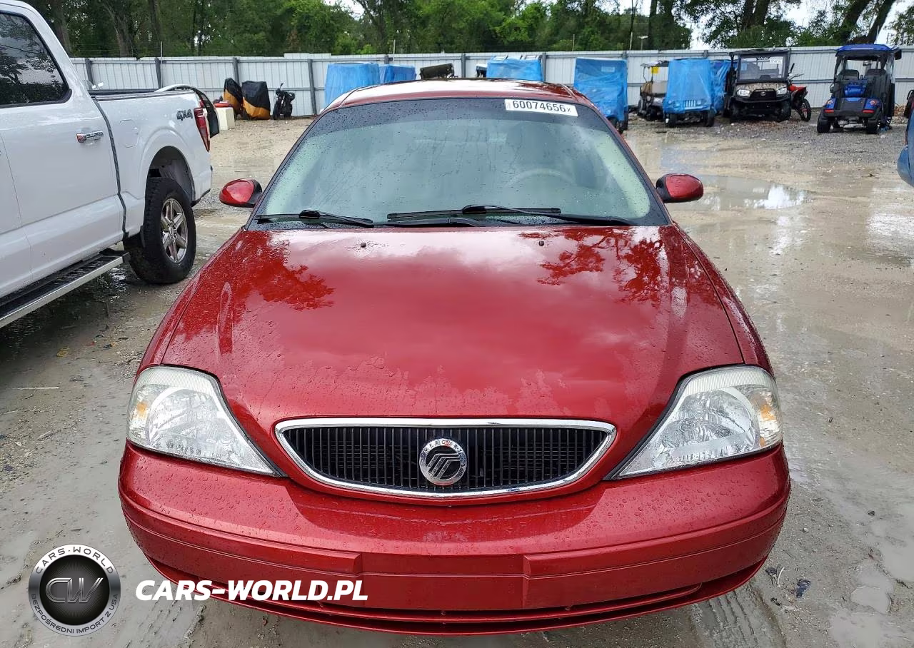 2000 Mercury Sable Ls Premium VIN:1MEFM55S8YA609864 - 5