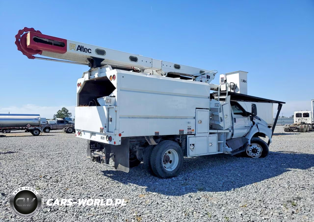 2022 Ford F750 Super Duty Forestry Bucket Truck VIN:1FDNF7DCXNDF00292 - 3