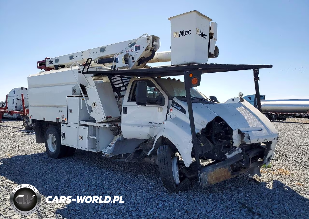 2022 Ford F750 Super Duty Forestry Bucket Truck VIN:1FDNF7DCXNDF00292 - 4