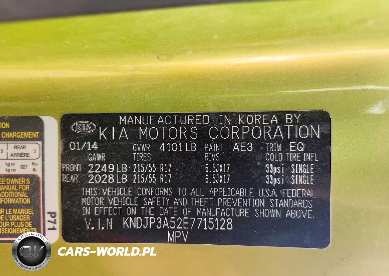 2014 Kia Soul + VIN:KNDJP3A52E7715128 - 12