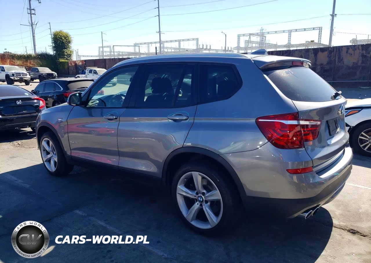 2017 BMW X3 Sdrive28I VIN:5UXWZ7C38H0X41697 - 2