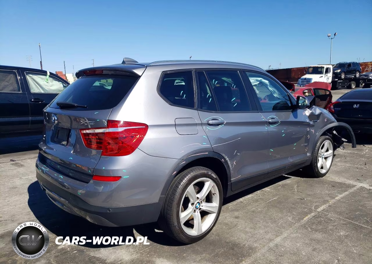 2017 BMW X3 Sdrive28I VIN:5UXWZ7C38H0X41697 - 3