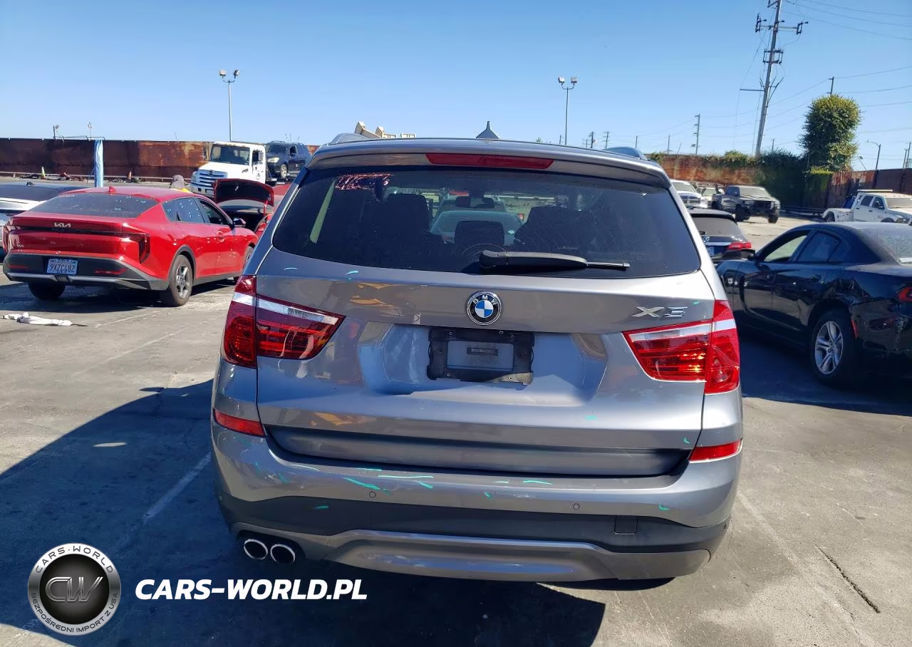 2017 BMW X3 Sdrive28I VIN:5UXWZ7C38H0X41697 - 6