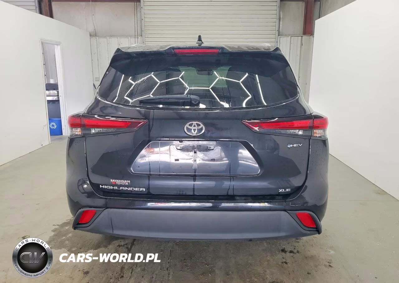 2025 Toyota Highlander Hybrid Xle VIN:5TDKBRCHXSS650513 - 6